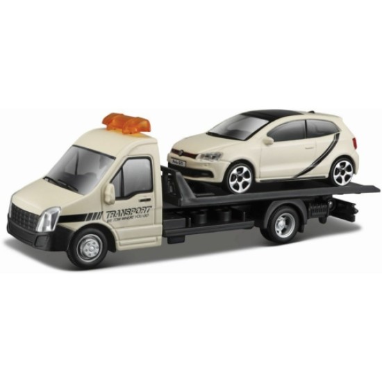 BG31403 - 1/43 VW POLO GTI MARK 5 AND FLATBED TRANSPORTER C CREAM