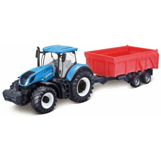 BG31658 - 10CM NEW HOLLAND T7.315 TRACTOR AND TIPPING TRAIL