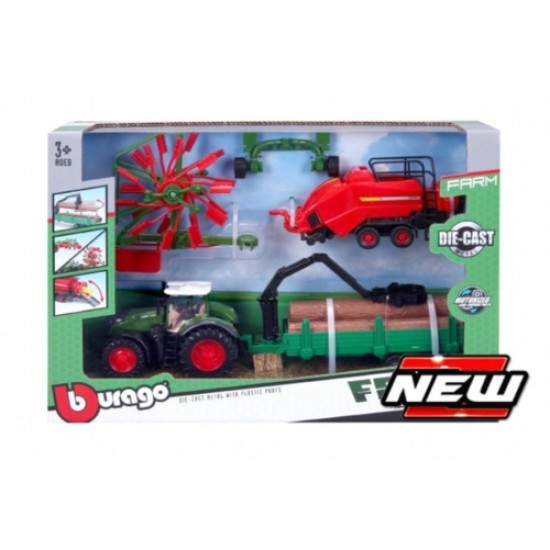 BG31668F - 10CM FENDT 1050 VARIO MOTORIZED W/WHIRL RAKE/ BALER LIFTER/TREE FORWARDER BG31668F - 10CM FENDT 1050 VARIO MOTORIZED W/WHIRL RAKE/ BALER LIFTER/TREE FORWARDER