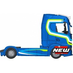 BG32206 - 1/43 SCANIA S730 HIGHLINE CAB BLUE/WHITE/GREEN BG32206 - 1/43 SCANIA S730 HIGHLINE CAB BLUE/WHITE/GREEN