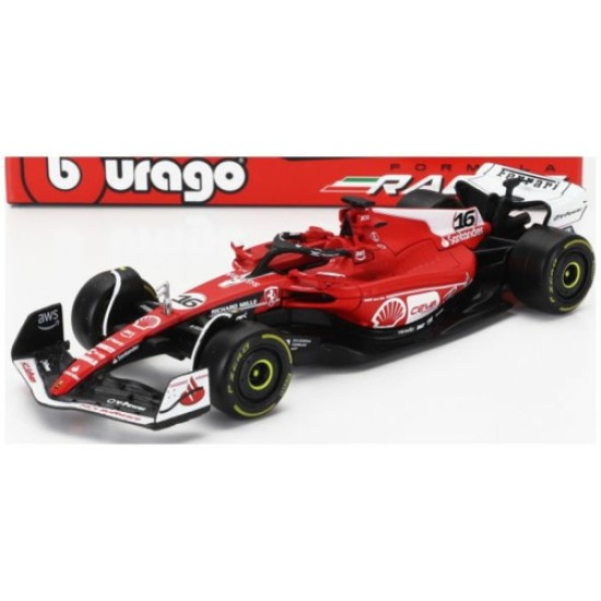 BG36836-L-VEGAS - 1/43 FERRARI F1 SF-23 NO.16 2ND LAS VEGAS USA GP 2023 CHARLES LECLERC CARD BOX