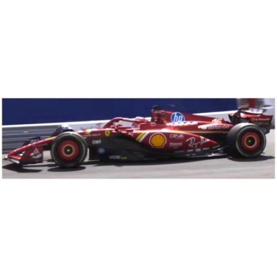 BG36844LMONACO - 1/43 FERRARI F1 SF-24 NO.16 WINNER MONACO GP 2024 CHARLES LECLERC