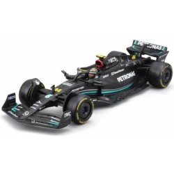 BG38081H - 1/43 MERCEDES F1 W14 NO.44 LEWIS HAMILTON - WITH CASE AND IGURE