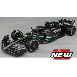 BG38081R - 1/43 MERCEDES F1 W14 NO.63 GEORGE RUSSELL - WITH CASE AND FIGURE BG38081R - 1/43 MERCEDES F1 W14 NO.63 GEORGE RUSSELL - WITH CASE AND FIGURE