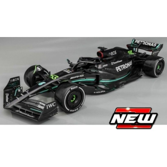 BG38081R - 1/43 MERCEDES F1 W14 NO.63 GEORGE RUSSELL - WITH CASE AND FIGURE