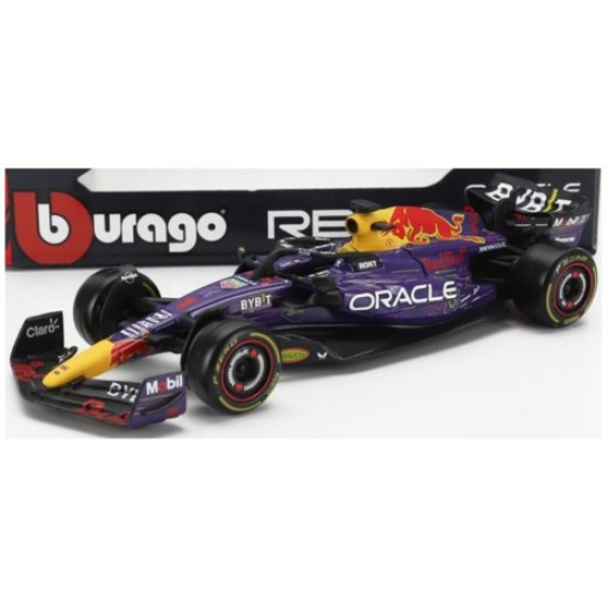 BG38082-P-VEGAS - 1/43 RED BULL F1 RB19 TEAM ORACLE NO.11 3RD LAS VEGAS USA GP 2023 SERGIO PEREZ - CARD BOX