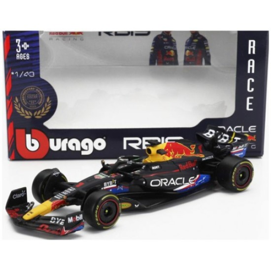 BG38082-V-AUSTIN - 1/43 RED BULL F1 RB19 TEAM ORACLE NO.1 CHAMPION 1ST AUSTIN USA GP 2023 M. VERSTAPPEN