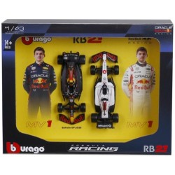 BG38099R - 1/43 RED BULL RACING RB21 2025 VERSTAPPEN DRIVER TWO PACK