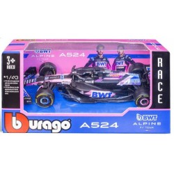 BG38175O - 1/43 BWT ALPINE F1 TEAM A524 2024 OCON CARD BOX