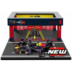 BG38453V - 1/43 RED BULL RB19 NO.1 MAX VERSTAPPEN 2023 PIT PASS SET