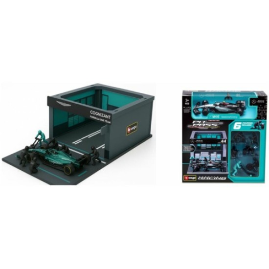 BG38460S - 1/43 ASTON MARTIN AMR25 2025 PIT PASS DIORAMA STROLL