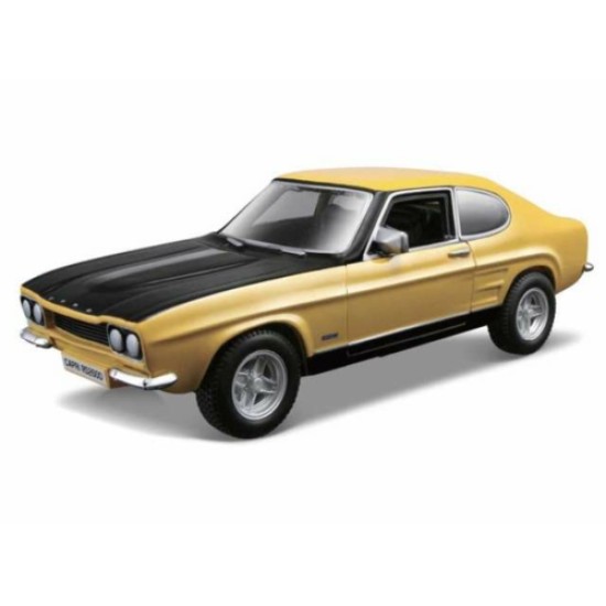 1/32 FORD CAPRI RS2600 1970 YELLOW AND BLACK 43055