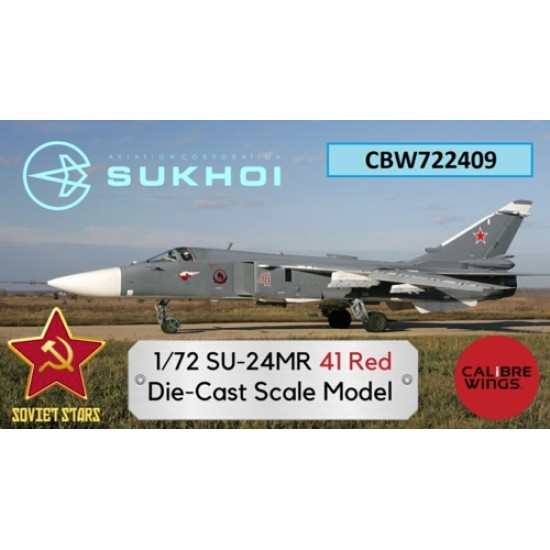 1/72 SU-24MR RUSSIAN AIRFORCE 41 RED