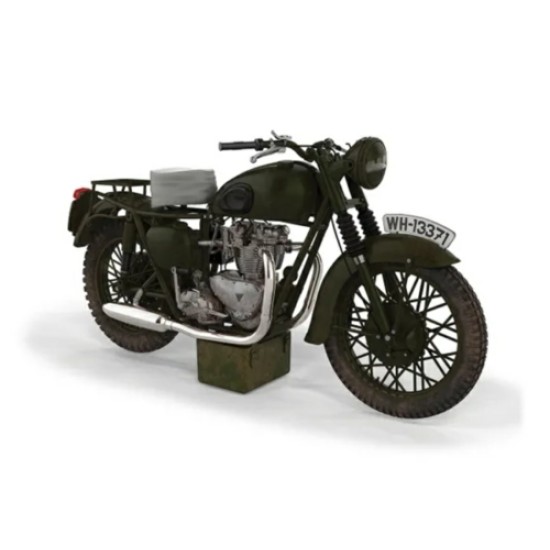 1/12 THE GREAT ESCAPE - TRIUMPH TR6 TROPHY (WEATHERED) CC08501
