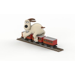 WALLACE AND GROMIT THE WRONG TROUSERS GROMIT AND COACHES CC80603