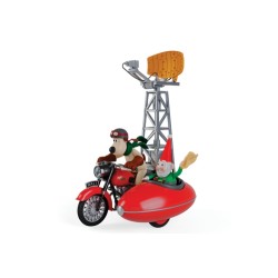 WALLACE AND GROMIT MOTORCYCLE AND SIDECAR, VENGEANCE MOST FOWL WALLACE AND GROMIT MOTORCYCLE AND SIDECAR, VENGEANCE MOST FOWL