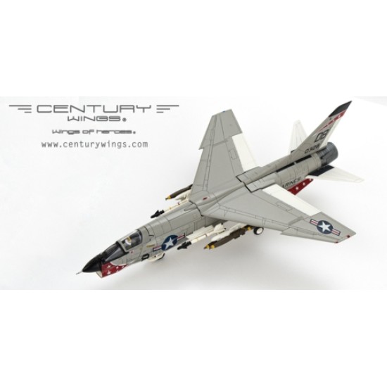 1/72 F-8E CRUSADER U.S.MARINE CORPS VMF (AW) 235 DEATH ANGELS DB8 1966 CW001644