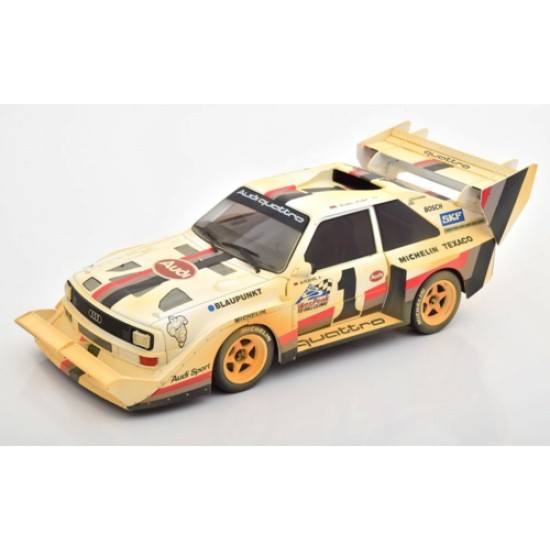 1/18 AUDI SPORT QUATTRO S1 WINNER PIKES PEAK 1987 W.ROHRL