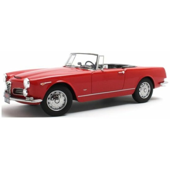 CULCML039-2 - 1/18 ALFA ROMEO 2600 SPIDER TOURING RED 1961