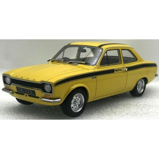 CULCML063-3 - 1/18 FORD ESCORT MEXICO YELLOW 1973