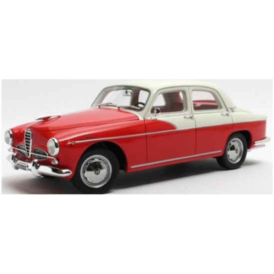 CULCML162-2 - 1/18 ALFA ROMEO 1900 SUPER BERLINA RED/WHITE 1958 CULCML162-2 - 1/18 ALFA ROMEO 1900 SUPER BERLINA RED/WHITE 1958