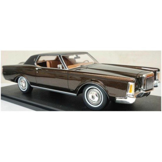 CULCML195-2 - 1/18 LINCOLN CONTINENTAL MARK III BROWN METALLIC 1971 CULCML195-2 - 1/18 LINCOLN CONTINENTAL MARK III BROWN METALLIC 1971