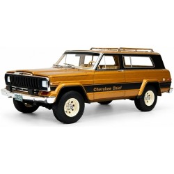 CULCML207-2 - 1/18 JEEP CHEROKEE CHIEF (SJ) BROWN METALLIC 1980-1983 CULCML207-2 - 1/18 JEEP CHEROKEE CHIEF (SJ) BROWN METALLIC 1980-1983