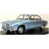 CULCML289-3 - 1/18 JAGUAR 420 BRITISH SILVER/BLUE METALLIC 1966-1969
