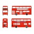 1/76 DAIMLER FLEETLINE DMS115 LONDON TRANSPORT ROUTE 170 ALDWYCH