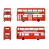 1/76 DAIMLER FLEETLINE DMS146 LONDON TRANSPORT ROUTE 267 HAMPTON COURT STN