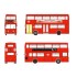 1/76 DAIMLER FLEETLINE DMS141 LONDON TRANSPORT ROUTE 46 FARRINGDON STREET