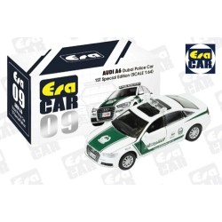 1/64 08 AUDI A6 1ST SPECIAL EDITION DUBAI POLICE CAR AU19A6RF09