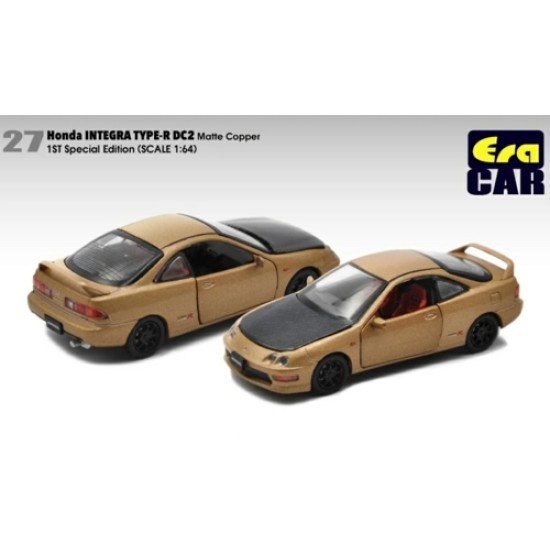 1/64 27 HONDA INTEGRA TYPE-R DC2 1ST SPECIAL EDITION - BROWN