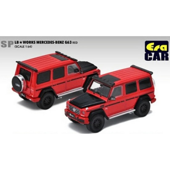 1/64 SP LB WORKS MERCEDES-BENZ G63 - RED