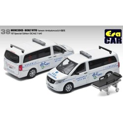 1/64 38 MERCEDES-BENZ VITO - TAIWAN AMBULANCE 1ST SPECIAL ED