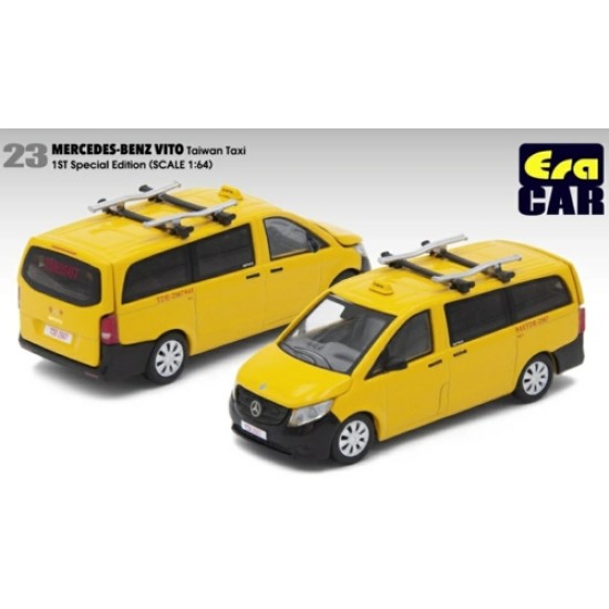 1/64 23 MERCEDES-BENZ VITO 1ST SPECIAL EDITION - TAIWAN TAXI