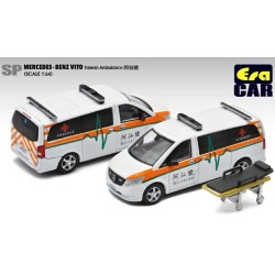 1/64 SP43 MERCEDES-BENZ VITO - TAIWAN AMBULANCE