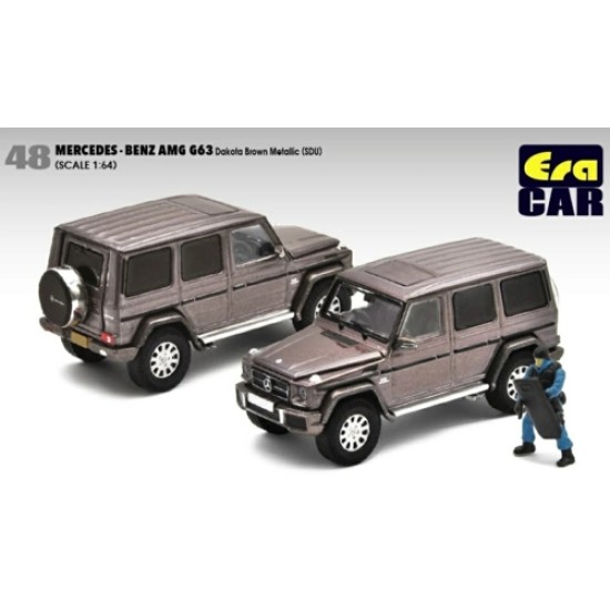 1/64 48 MERCEDES-BENZ G63 - DAKOTA BROWN METALLIC (SDU)