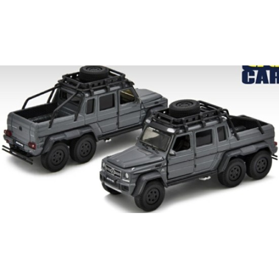 1/64 62 MERCEDES-BENZ G63 AMG 6X6 OFFROAD GREY