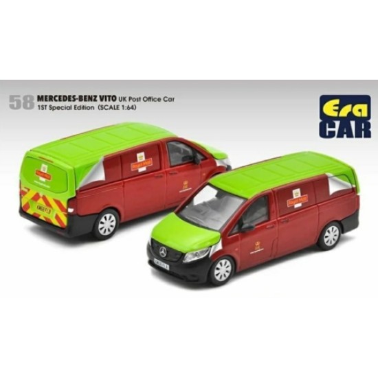 1/64 58 MERCEDES-BENZ VITO UK POST OFFICE CAR 1ST SPECIAL ED