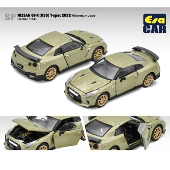 1/64 SP NISSAN GT-R (R35) T-SPEC 2022 MILLENNIUM JADE