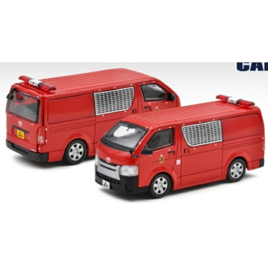 1/64 64 TOYOTA HIACE H.K. FIRE VAN F879 TO21HIRF64