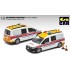 1/64 19 VOLKSWAGEN CADDY MAXI - HK POLICE (AM8369) 1ST SP ED