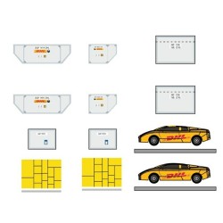 1/400 CARGO CONTAINER SET DHL 1/400 CARGO CONTAINER SET DHL