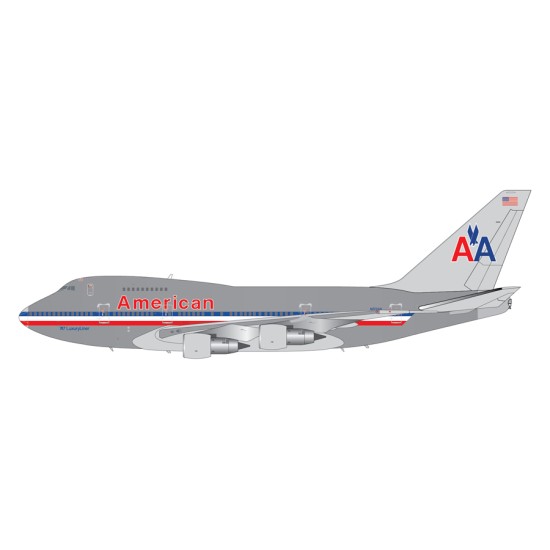 1/200 AMERICAN AIRLINES B747SP N601AA 747 LUXURYLINER (POLISHED)
