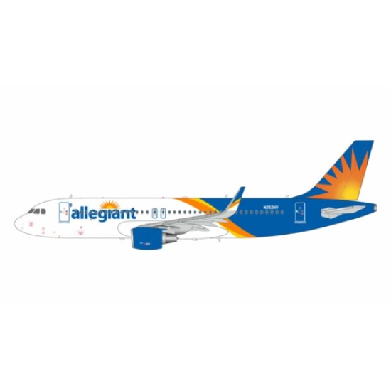 1/200 ALLEGIANT AIR A320-200 N252NV (UPGRADED STAND) 1/200 ALLEGIANT AIR A320-200 N252NV (UPGRADED STAND)