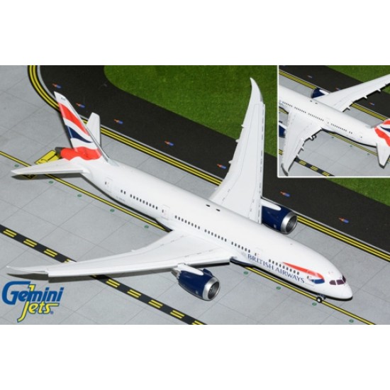 1/200 BRITISH AIRWAYS B787-8 G-ZBJG (FLAPS DOWN)