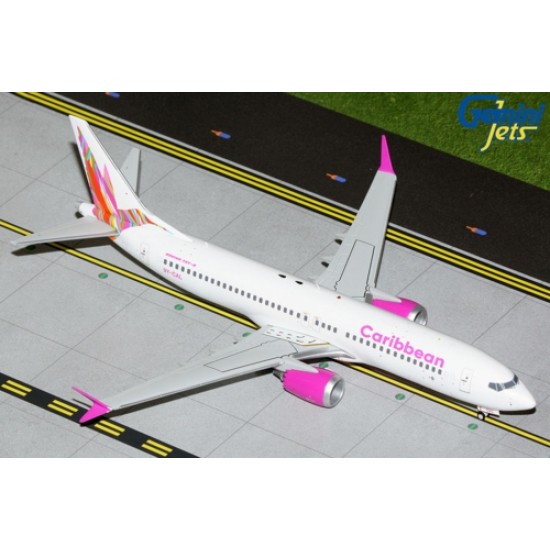 1/200 CARIBBEAN AIRLINES B737 MAX 8 9Y-CAL NEW LIVERY