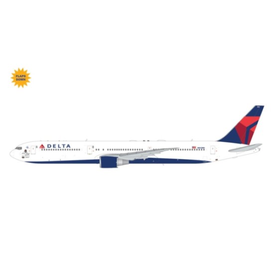 G2DAL1444F - 1/200 DELTA AIR LINES B767-400ER N842MH - VINCE DOOLEY NEW TOOLING (FLAPS DOWN) G2DAL1444F - 1/200 DELTA AIR LINES B767-400ER N842MH - VINCE DOOLEY NEW TOOLING (FLAPS DOWN)