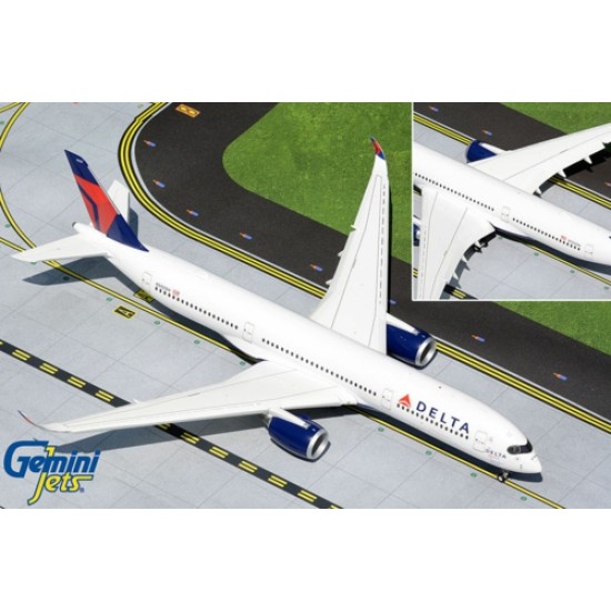 1/200 DELTA AIRLINES A350-900 N502DN THE DELTA SPIRIT FLAPS